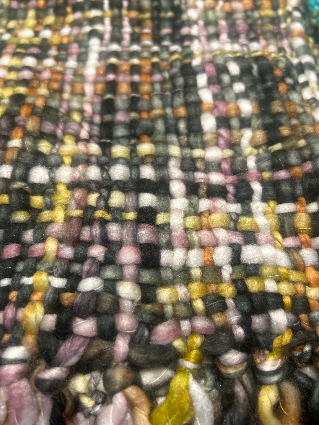Colorful Chunky Tweed Scarves - India