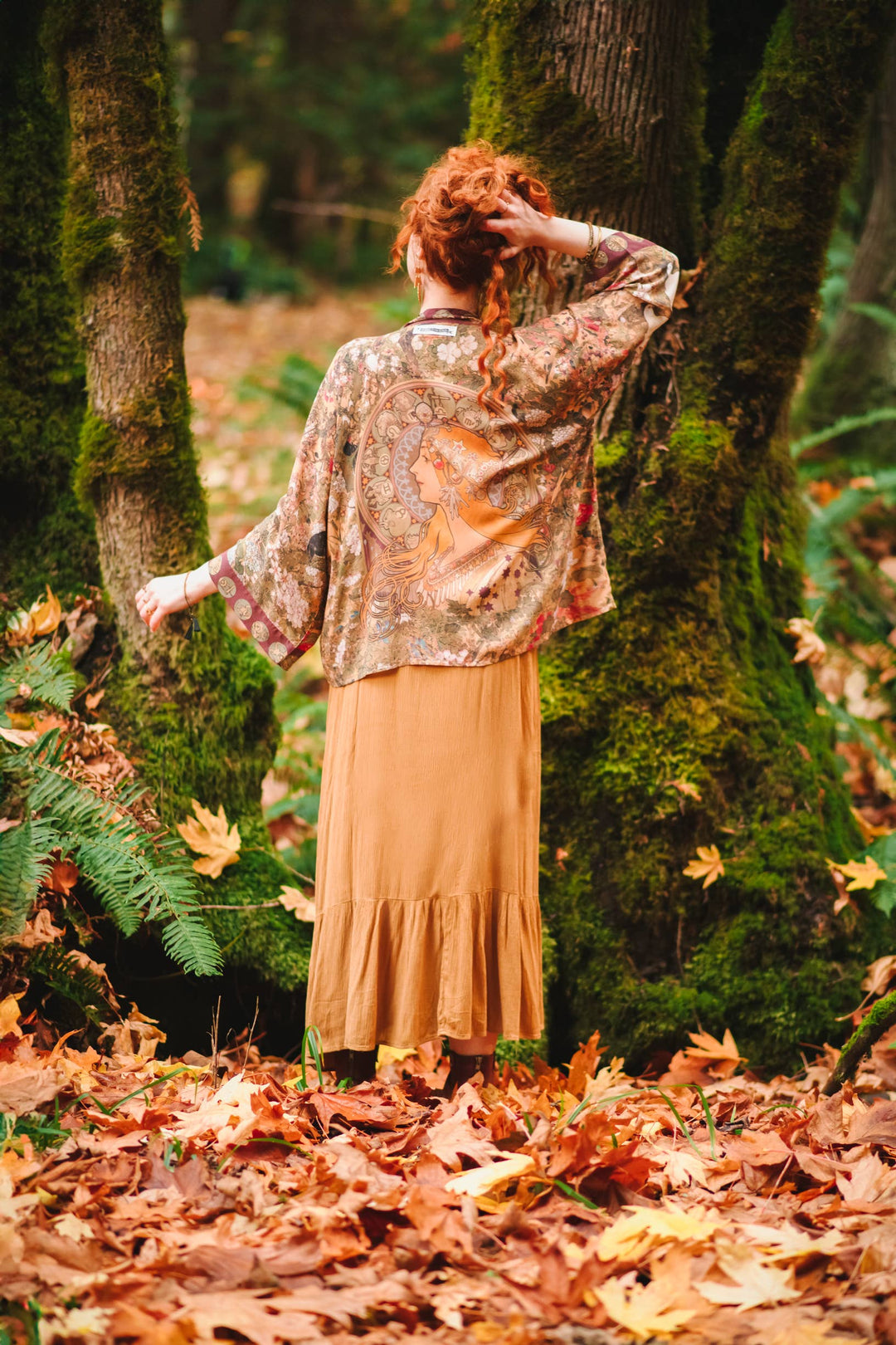 Dream Weaver Pixie Duster Cropped Kimono w/ Zodiac