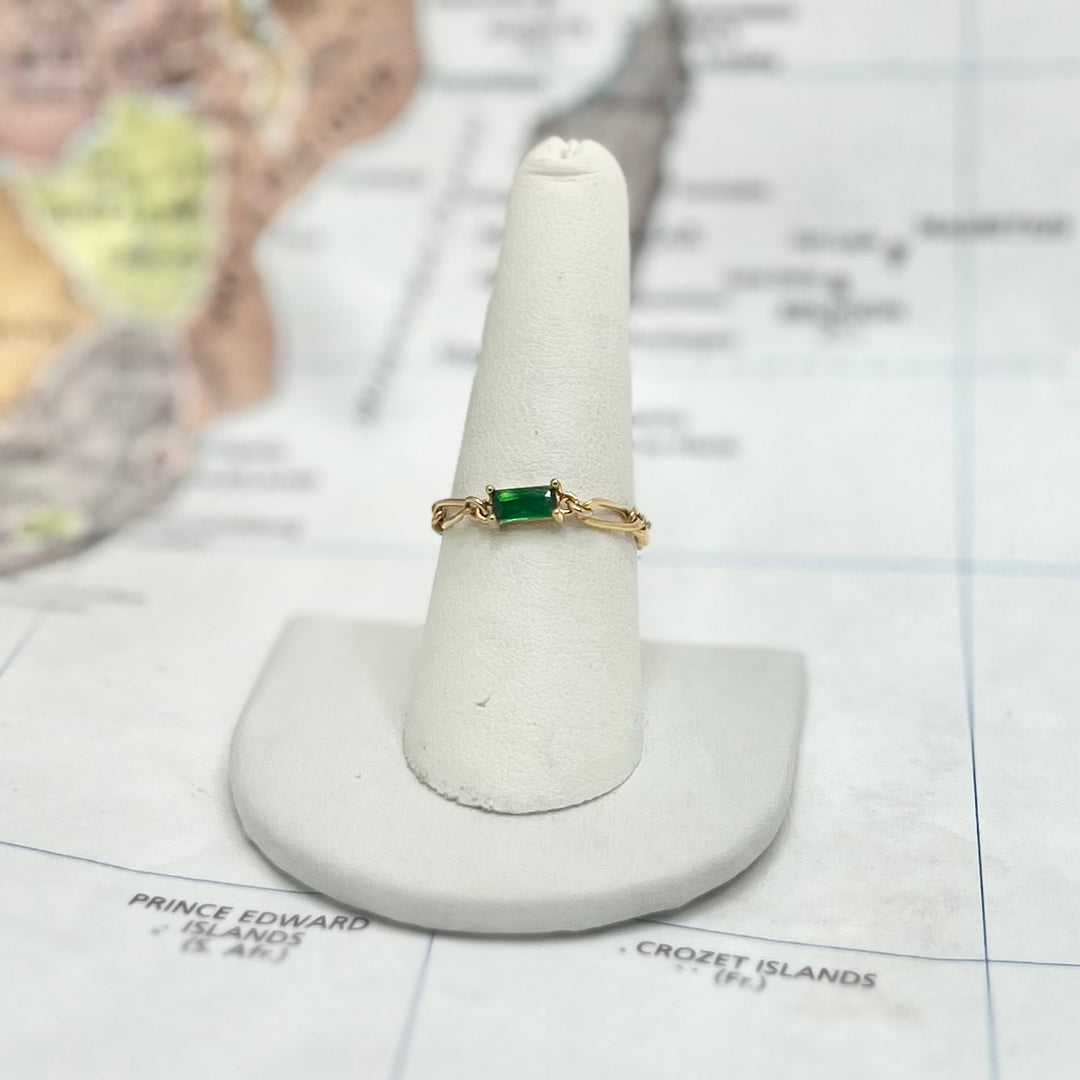 ABLE Emerald Chain Ring - Nashville, USA