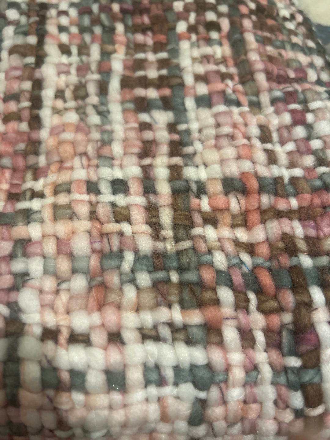 Colorful Chunky Tweed Scarves - India