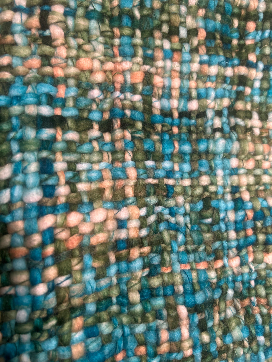 Colorful Chunky Tweed Scarves - India
