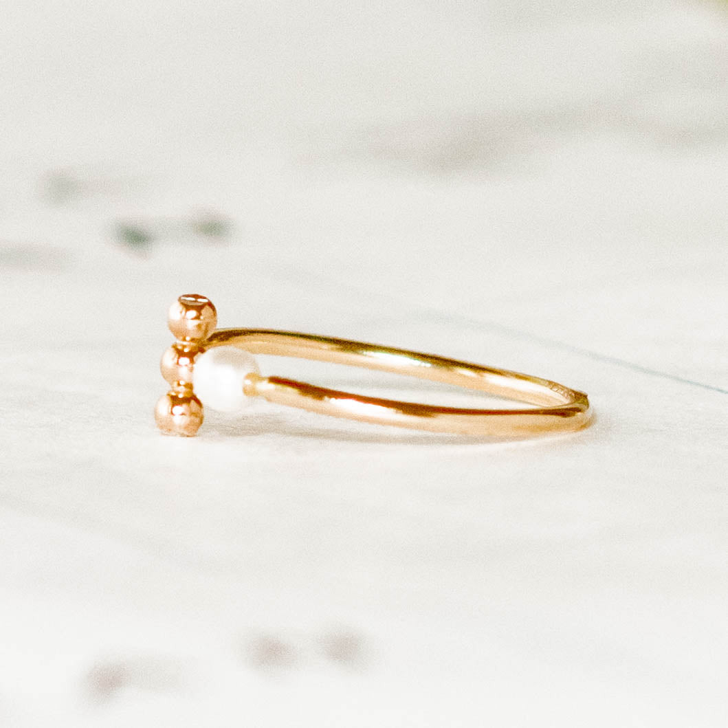 ABLE Caesar Open Pearl Ring - Nashville, USA