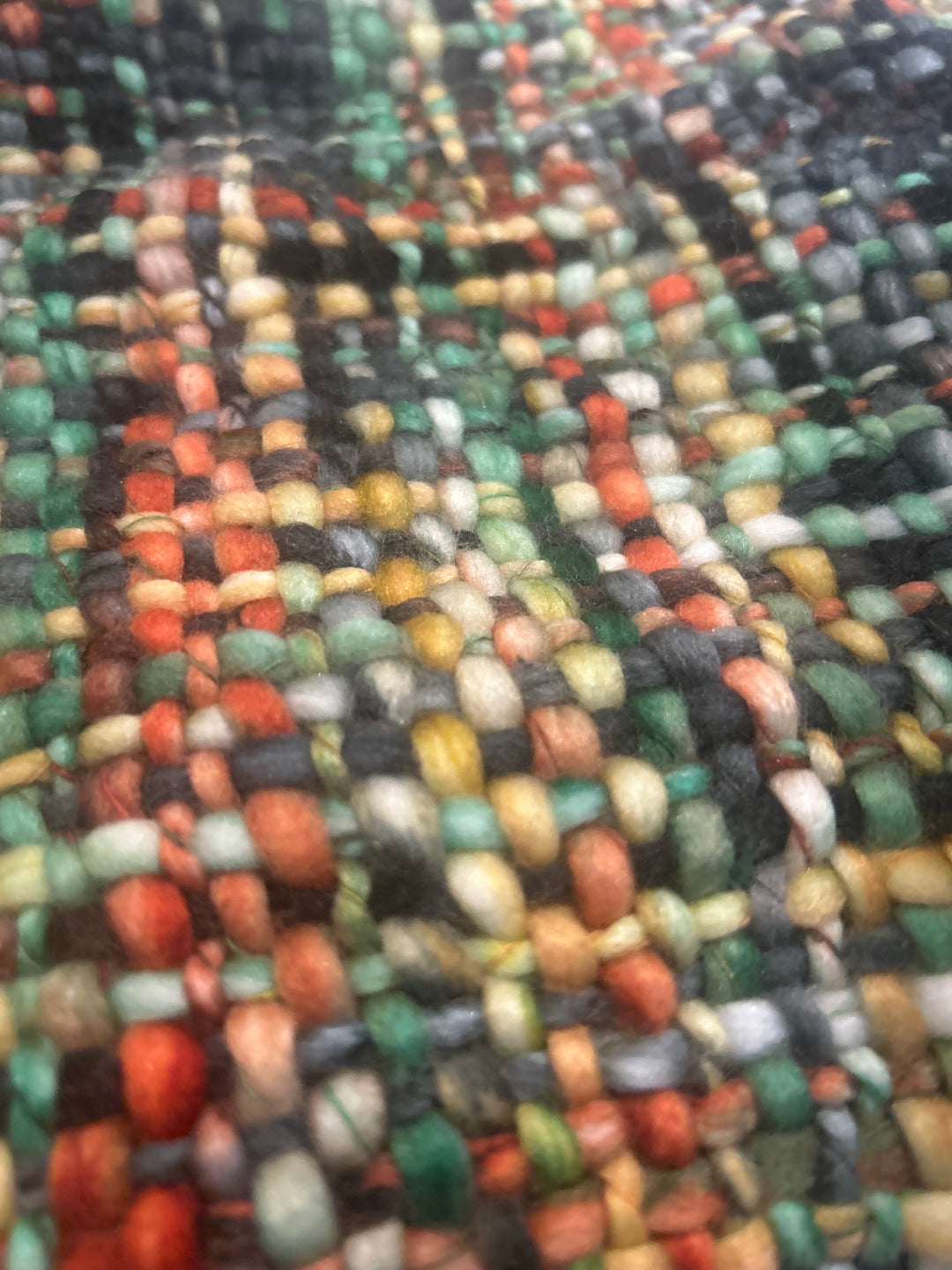 Colorful Chunky Tweed Scarves - India