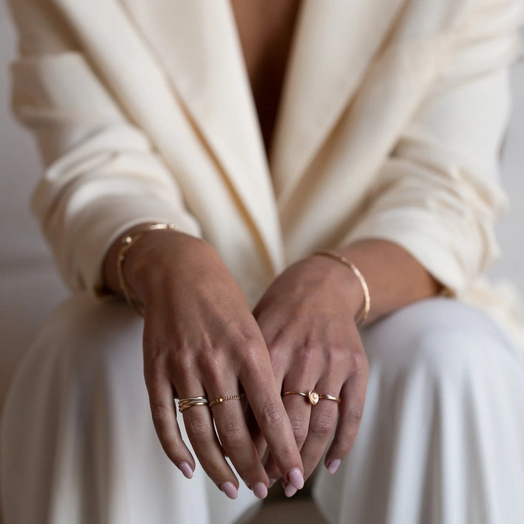 ABLE Emma Pearl Dish Ring - Nashville, USA