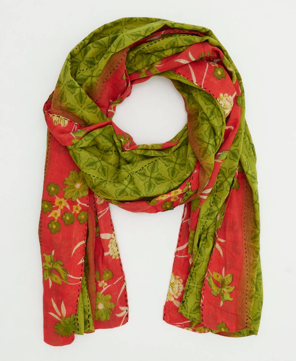 Kantha Long Scarf - No. 250130