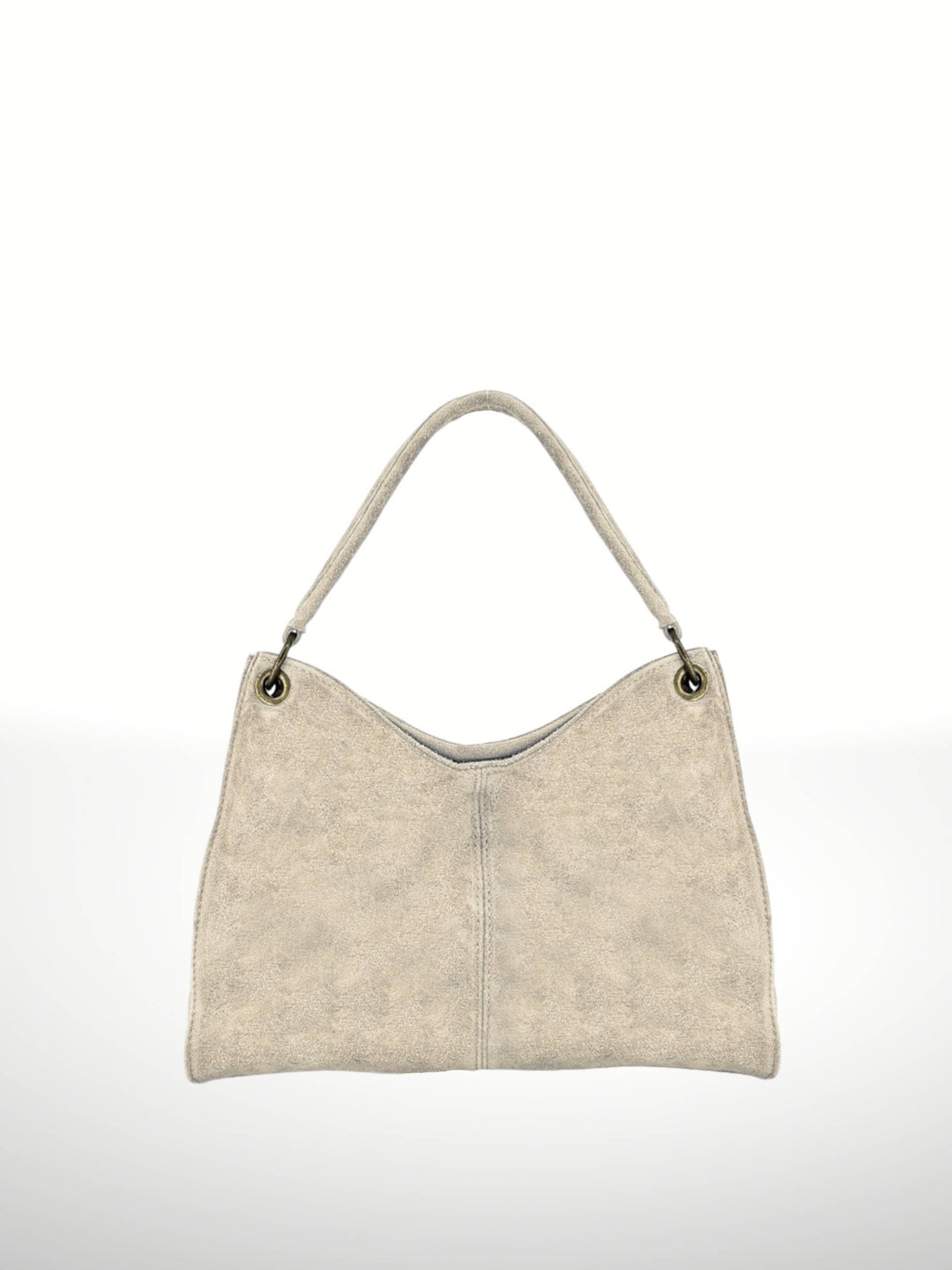 Riccio Suede Leather Bag - Italy