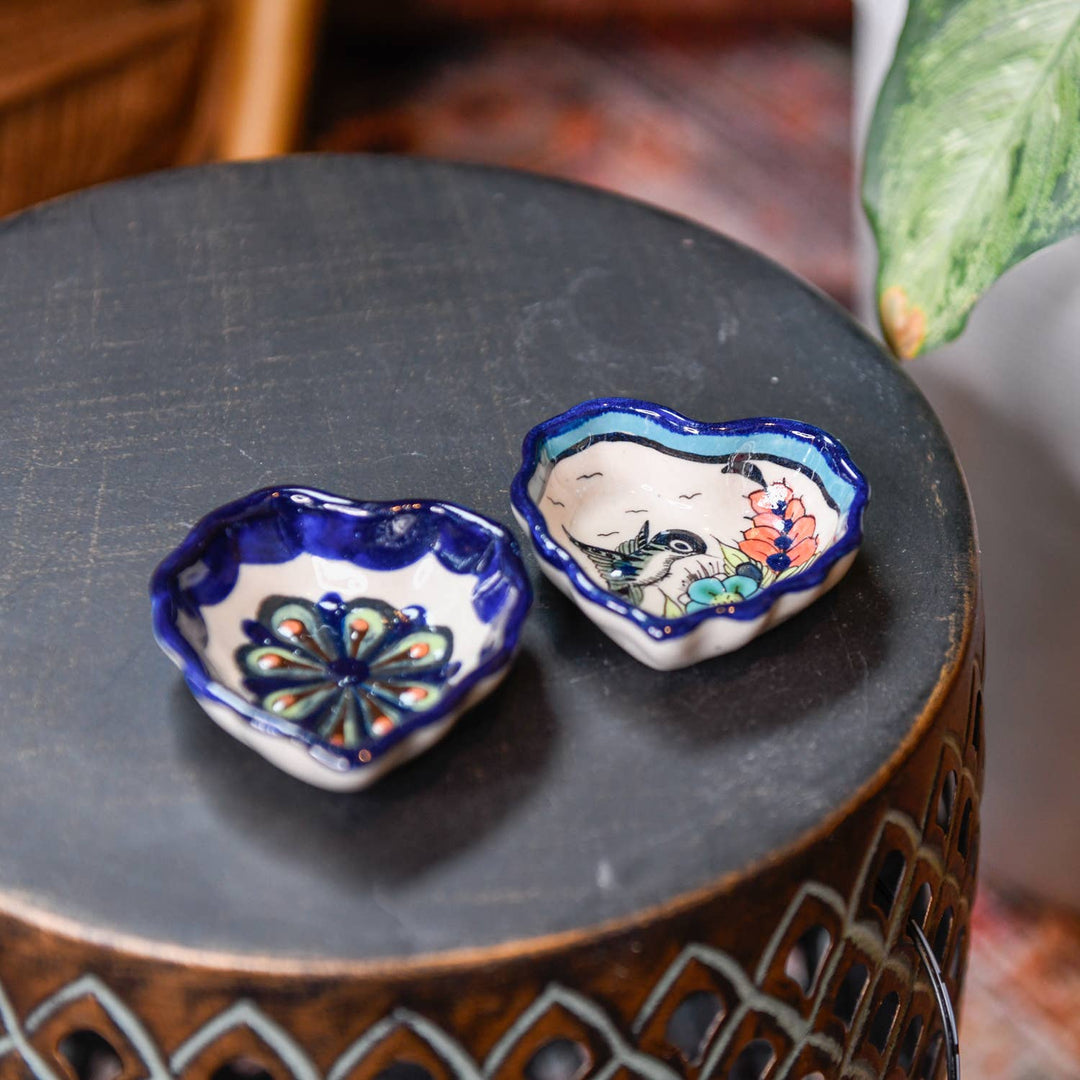 Wild Bird Heart Tapas Trinket Dish