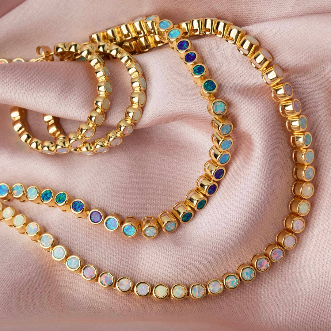 Opal Ombre Tennis Bracelet