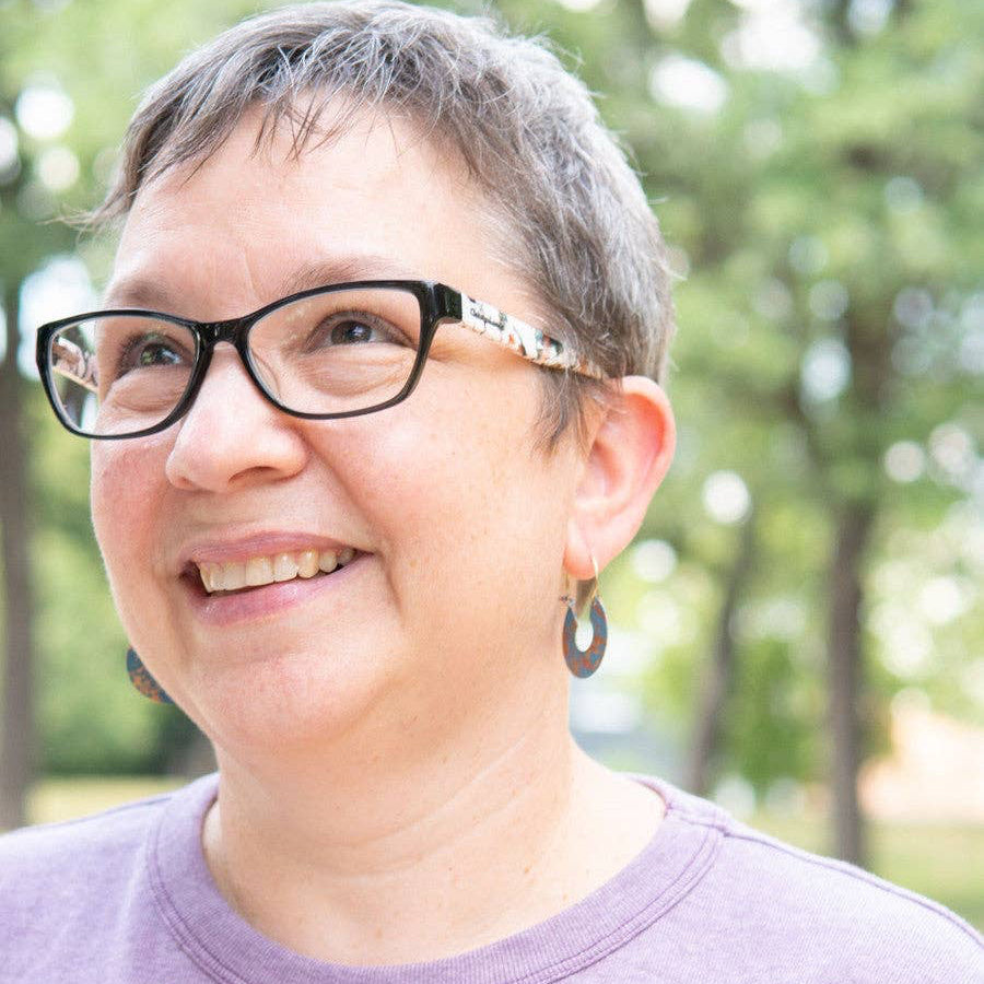 Patina Hammered Hoops