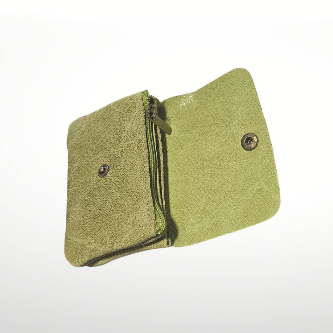 Gaudi Suede Leather Wallet - Italy