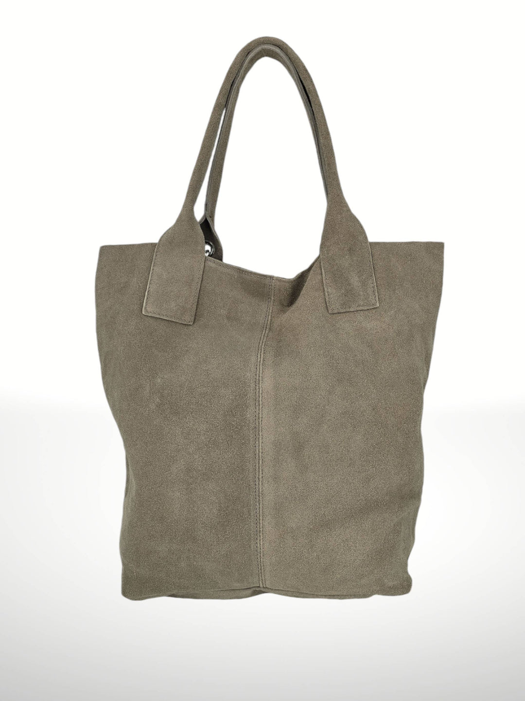 Marely Suede Leather Tote Bag - Italy