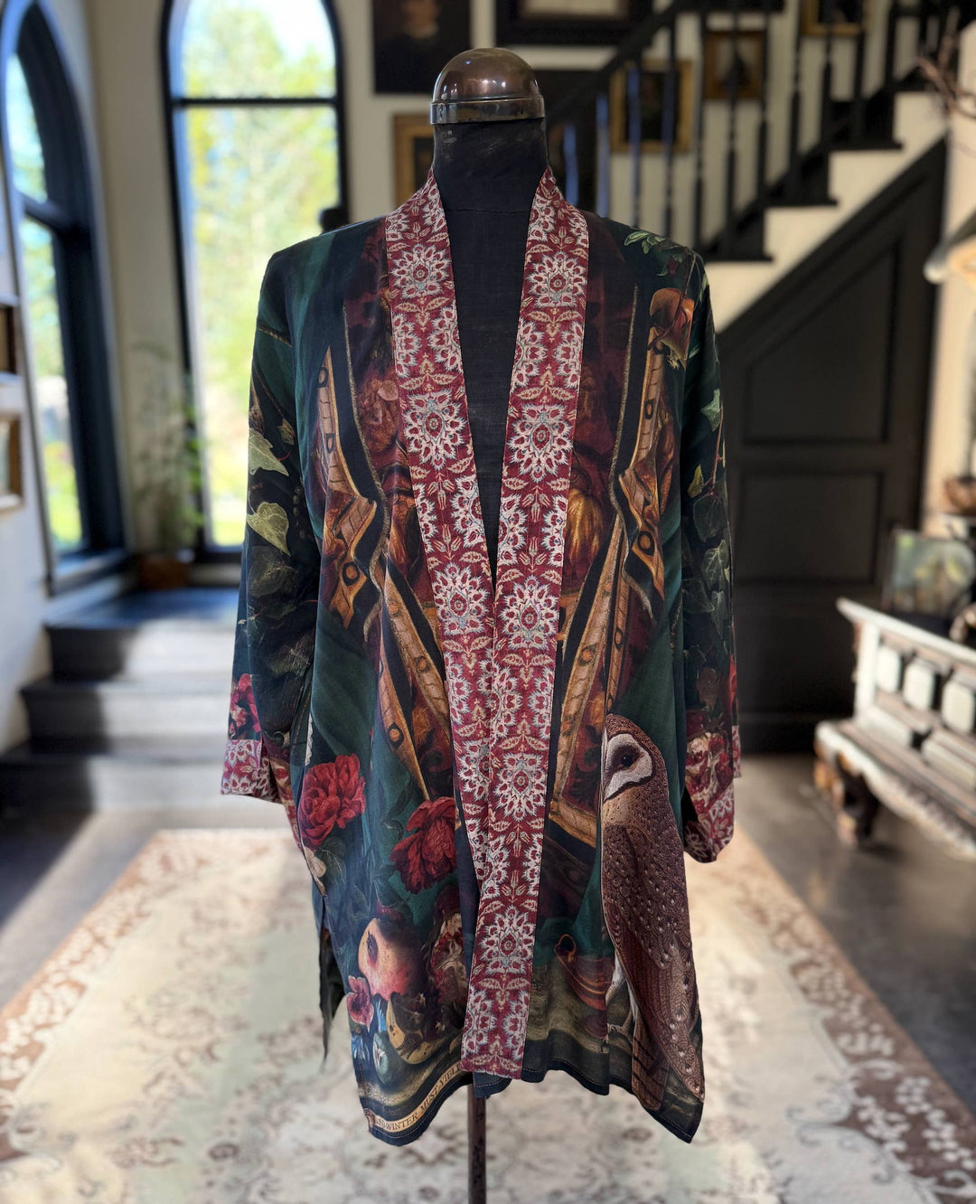 Solstice Matineé (mid-length) Duster w/ Persephone & Moon