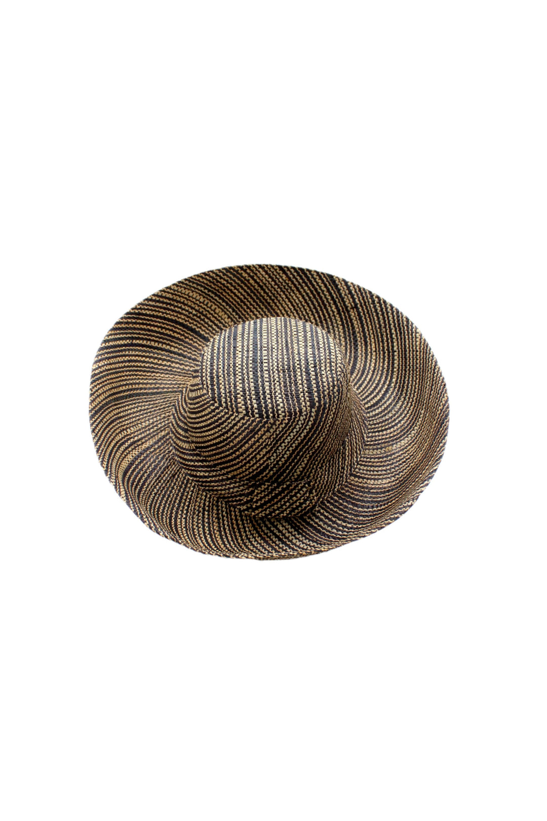 Monica 5" & 7" Wide Brim Melange Packable Straw Sun Hats