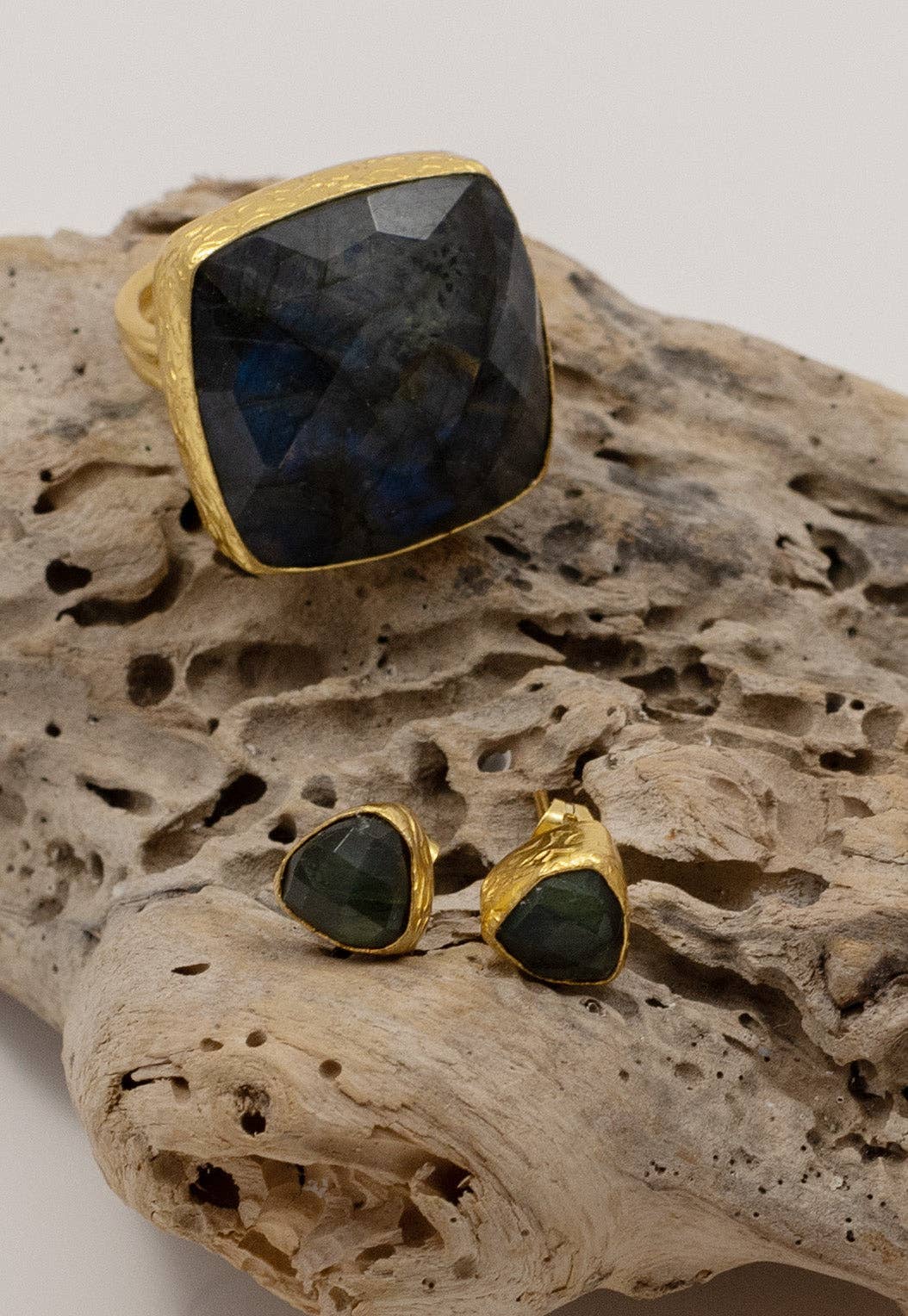 Large Square Cocktail Ring - East Africa