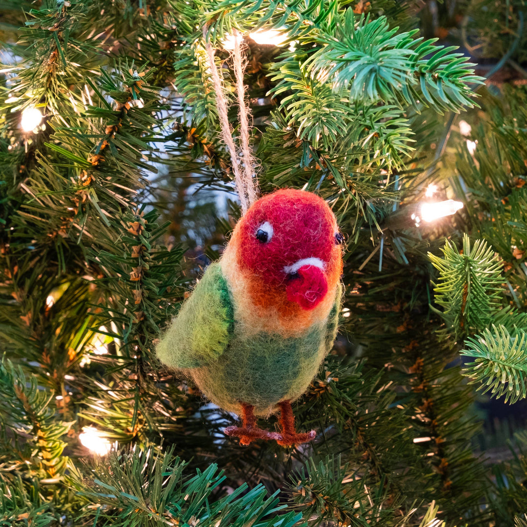 Ornament - Parrot- Love