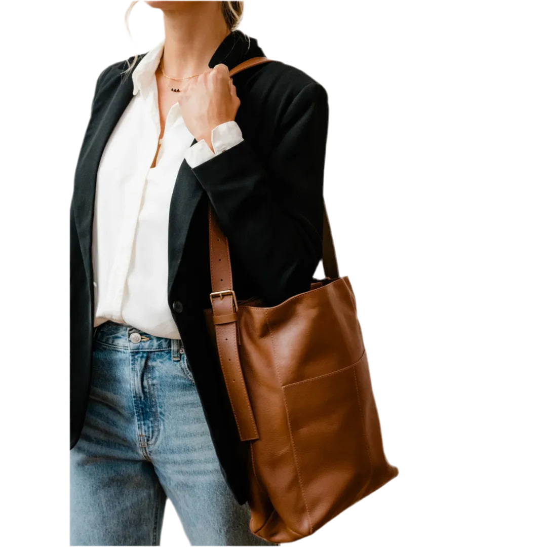 ABLE Jacklyn Work Tote Able Whiskey