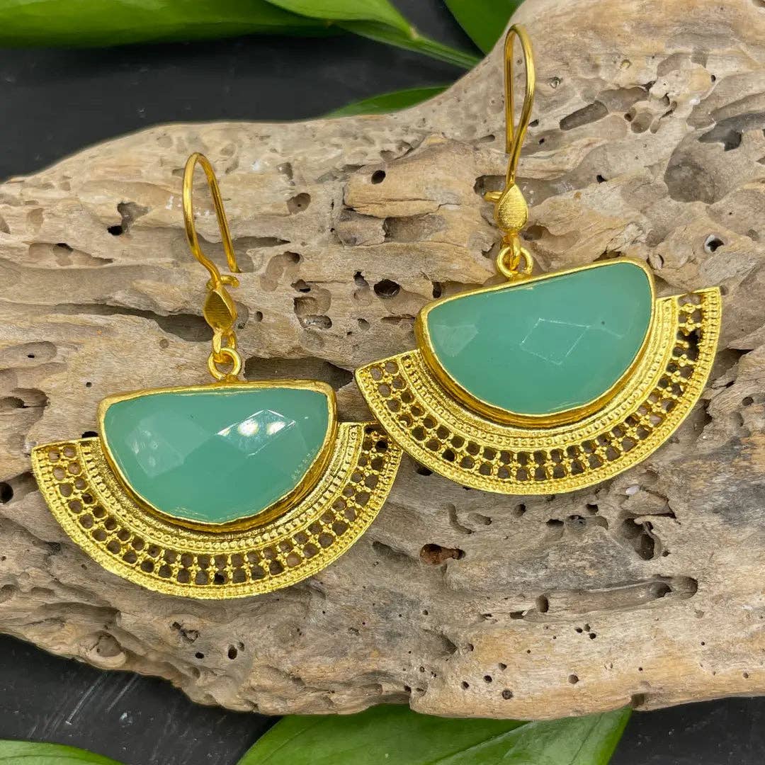 Sun Goddess Earrings  - East Africa