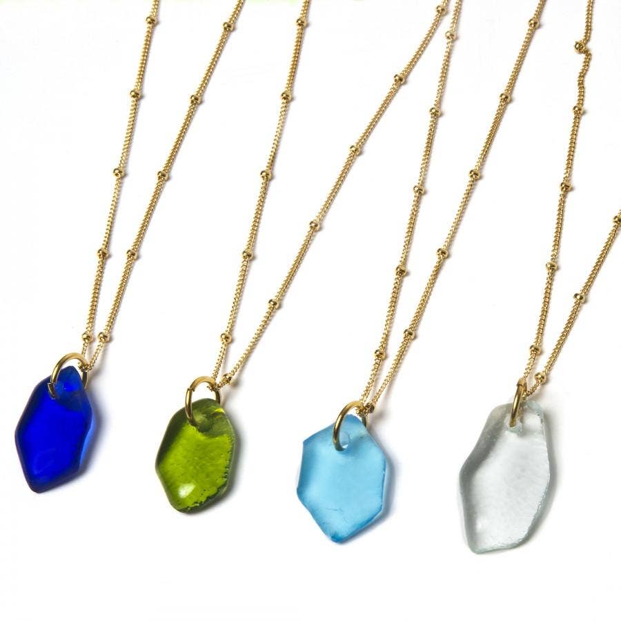 BABY HEX GOLD SATELLITE NECKLACE