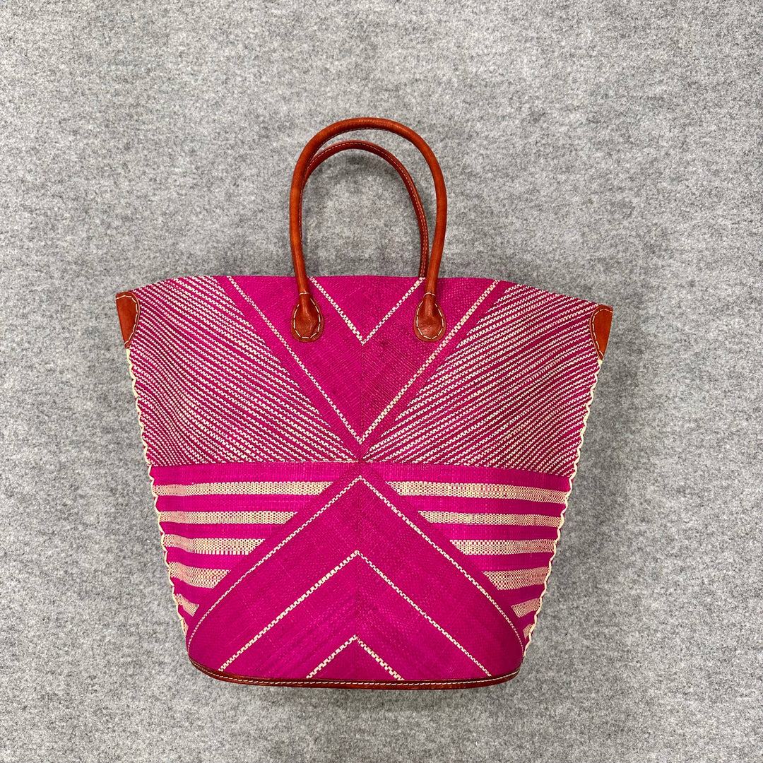 Mariposa Large Straw Tote Bag