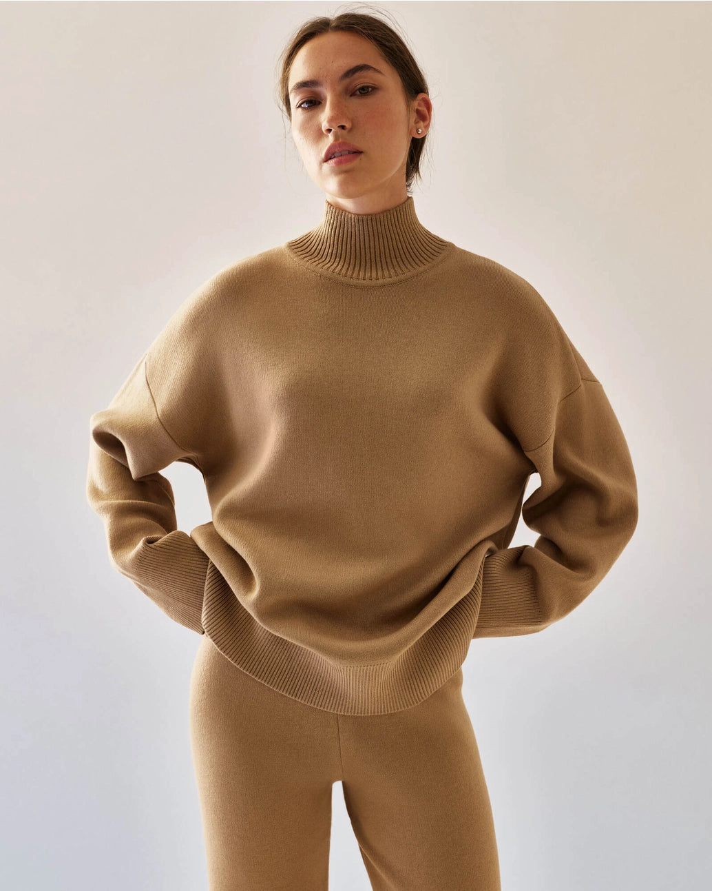Tala Mock Neck Sweater