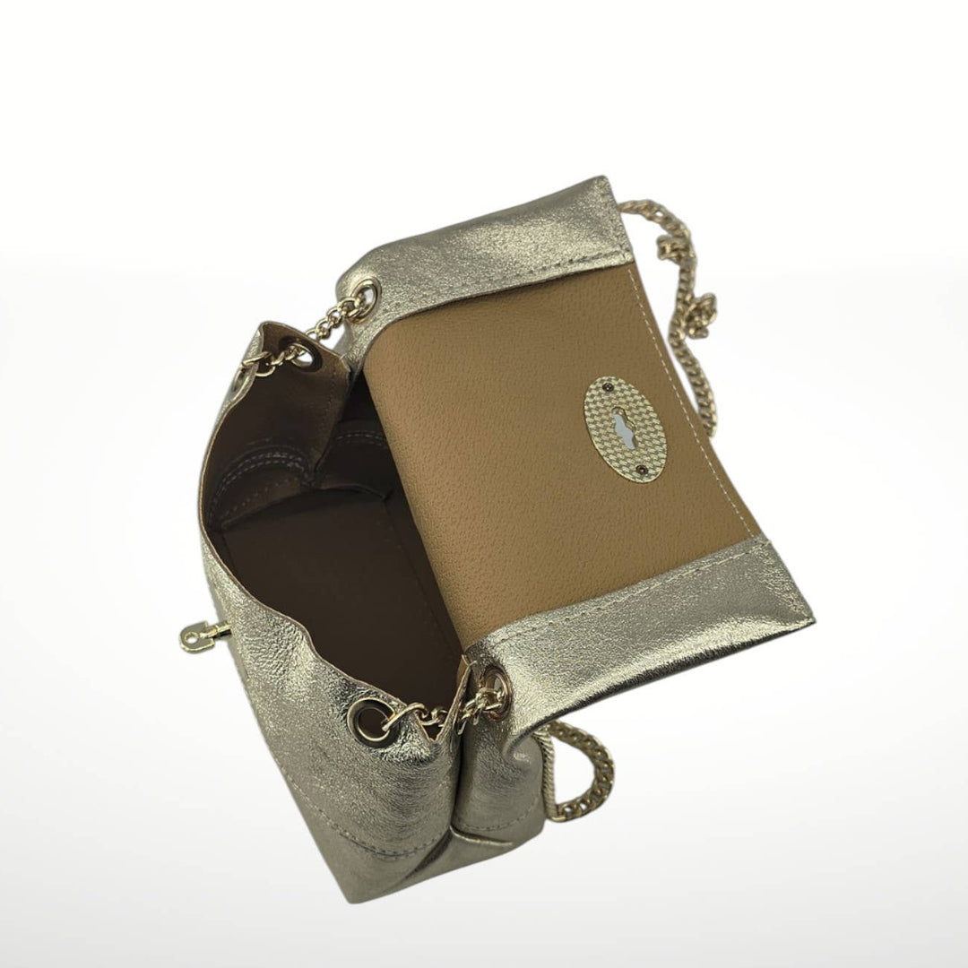 Daiana Suede Leather Bag - Italy