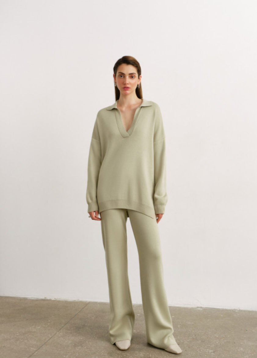 Straight Leg Trousers Lana
