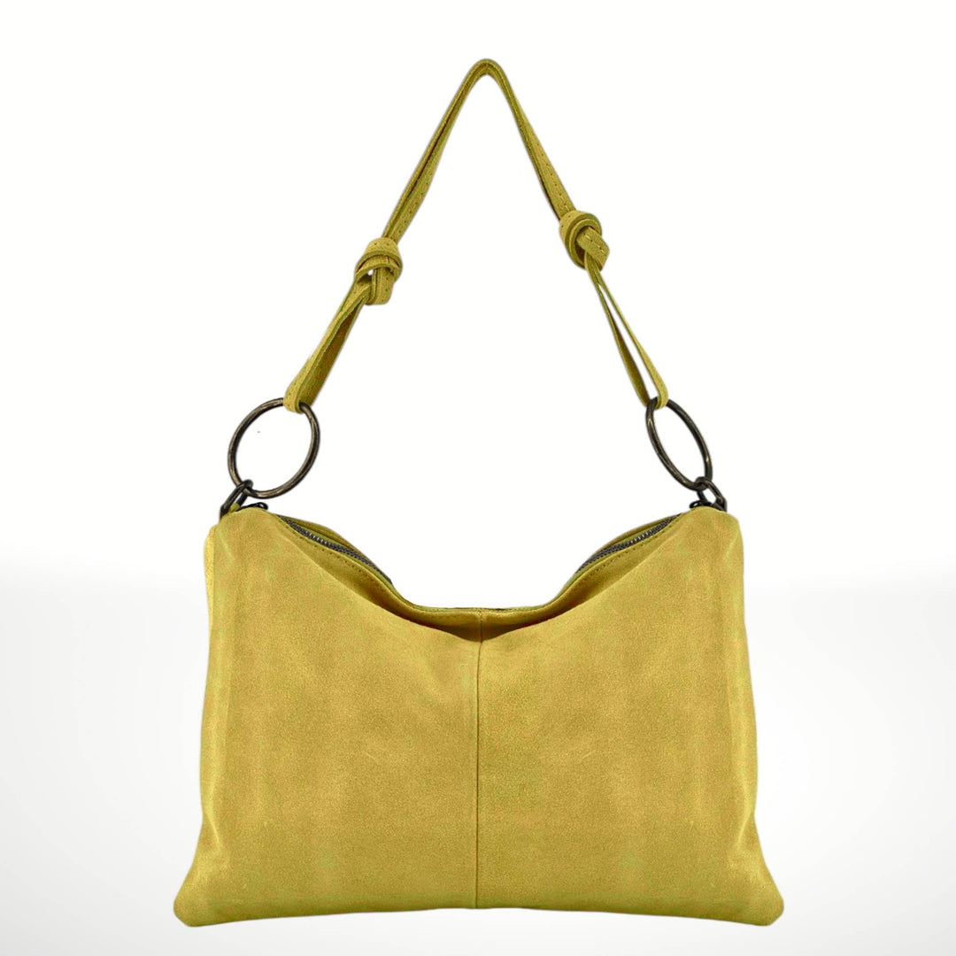 Gilda Suede Leather Bag - Italy