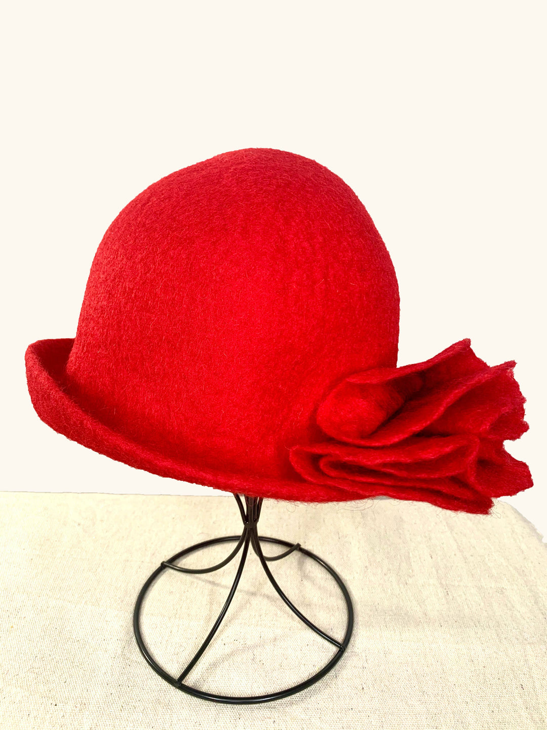 Red Hat with Red Flower - Napal