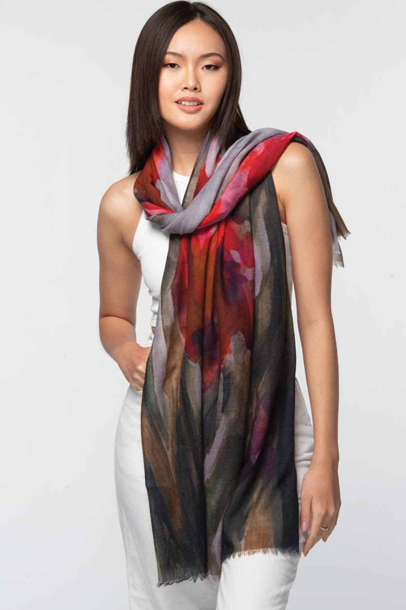 Reena Fine Wool Shawl - India