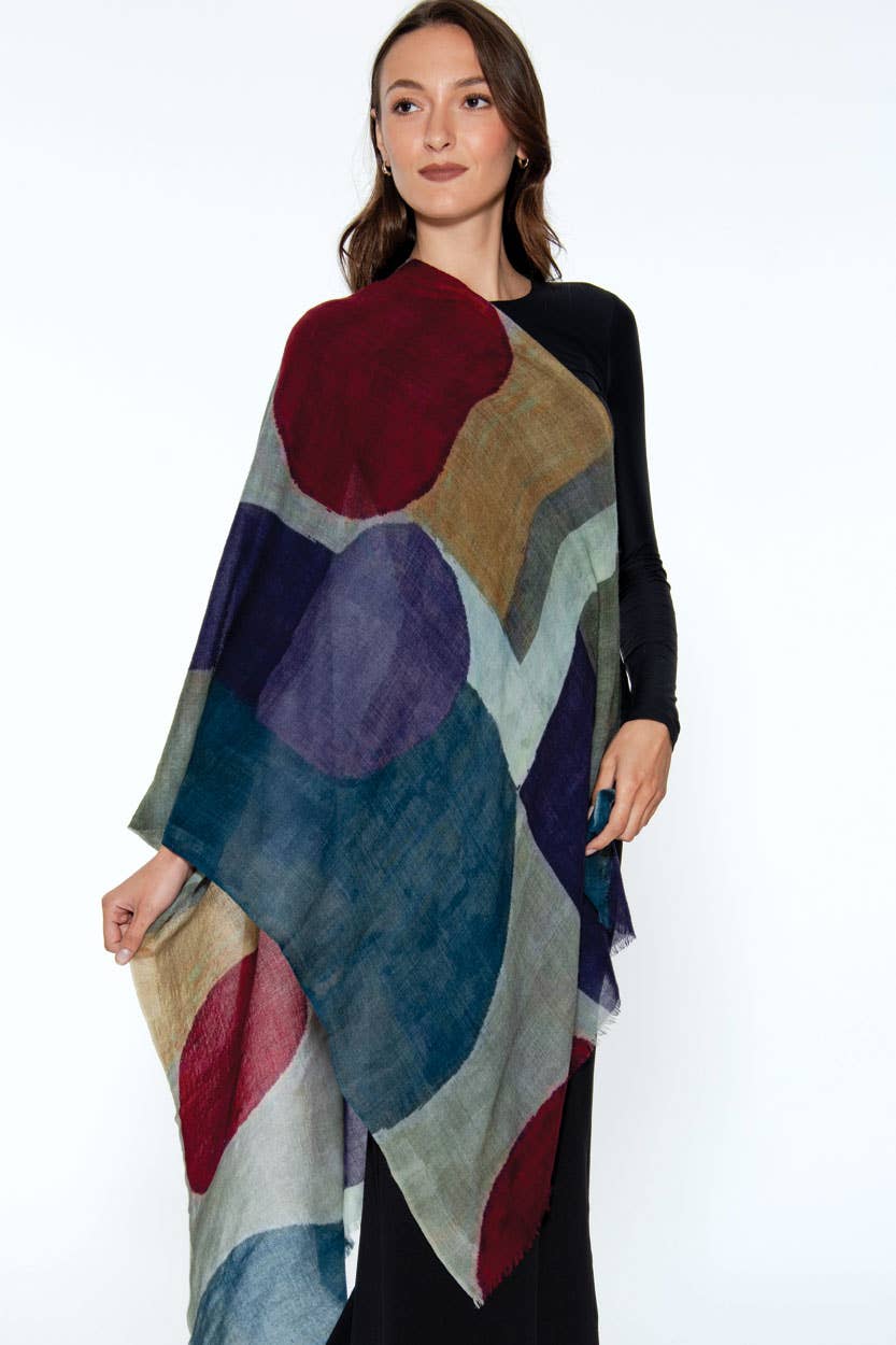 Reena Fine Wool Shawl - India