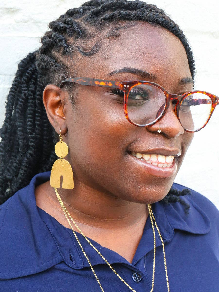 Statement Arch Earrings - India