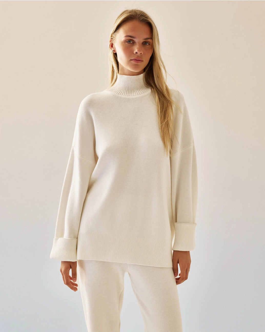 Tala Mock Neck Sweater