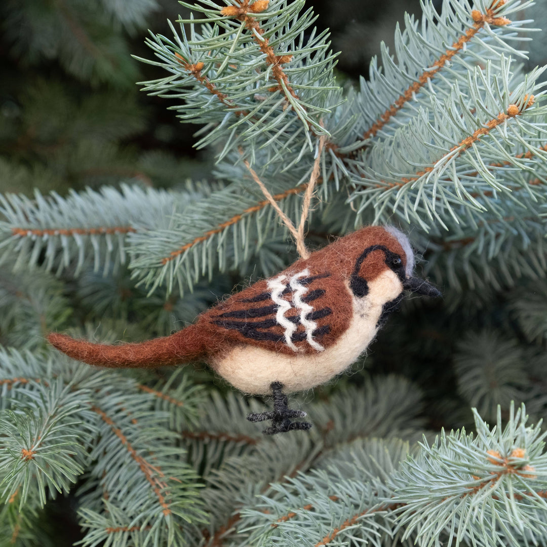 Ornament - Bird - Sparrow