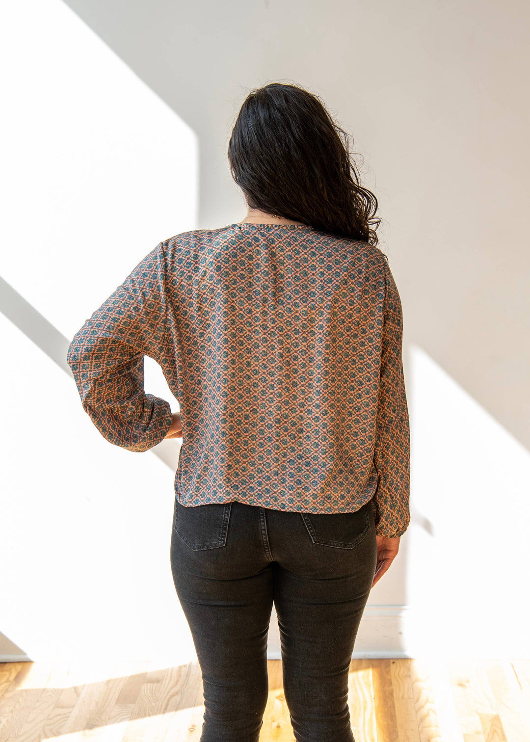 Sari Tie Blouse
