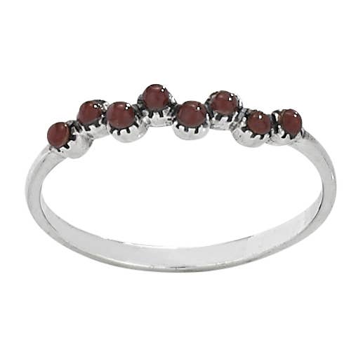 Energize Me Carnelian and Sterling Silver Ring