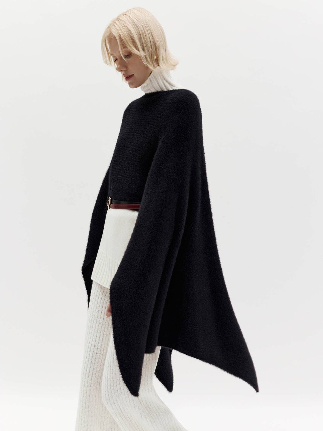 Aura Knit Convertible Shawl-Stole