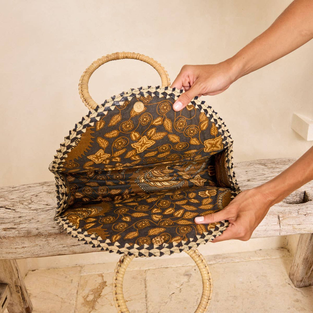 Palm Leaf Handbag - Bali
