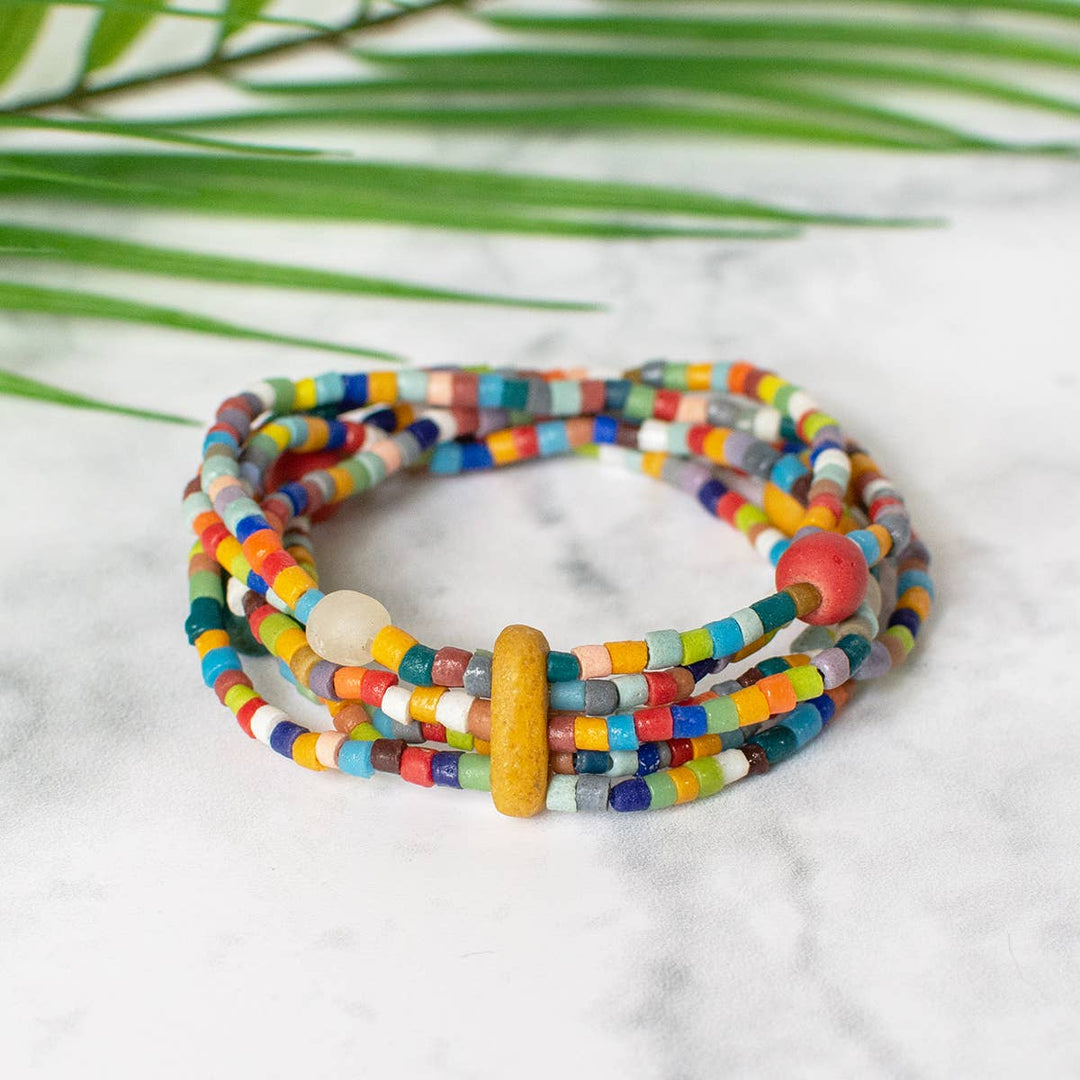 Glass Rainbows: Bracelet - Rainbow