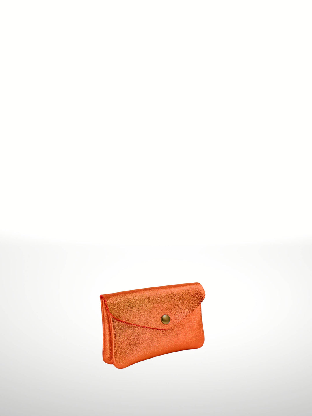 Laminated Suede Leather Wallet Katia Plus - Italy