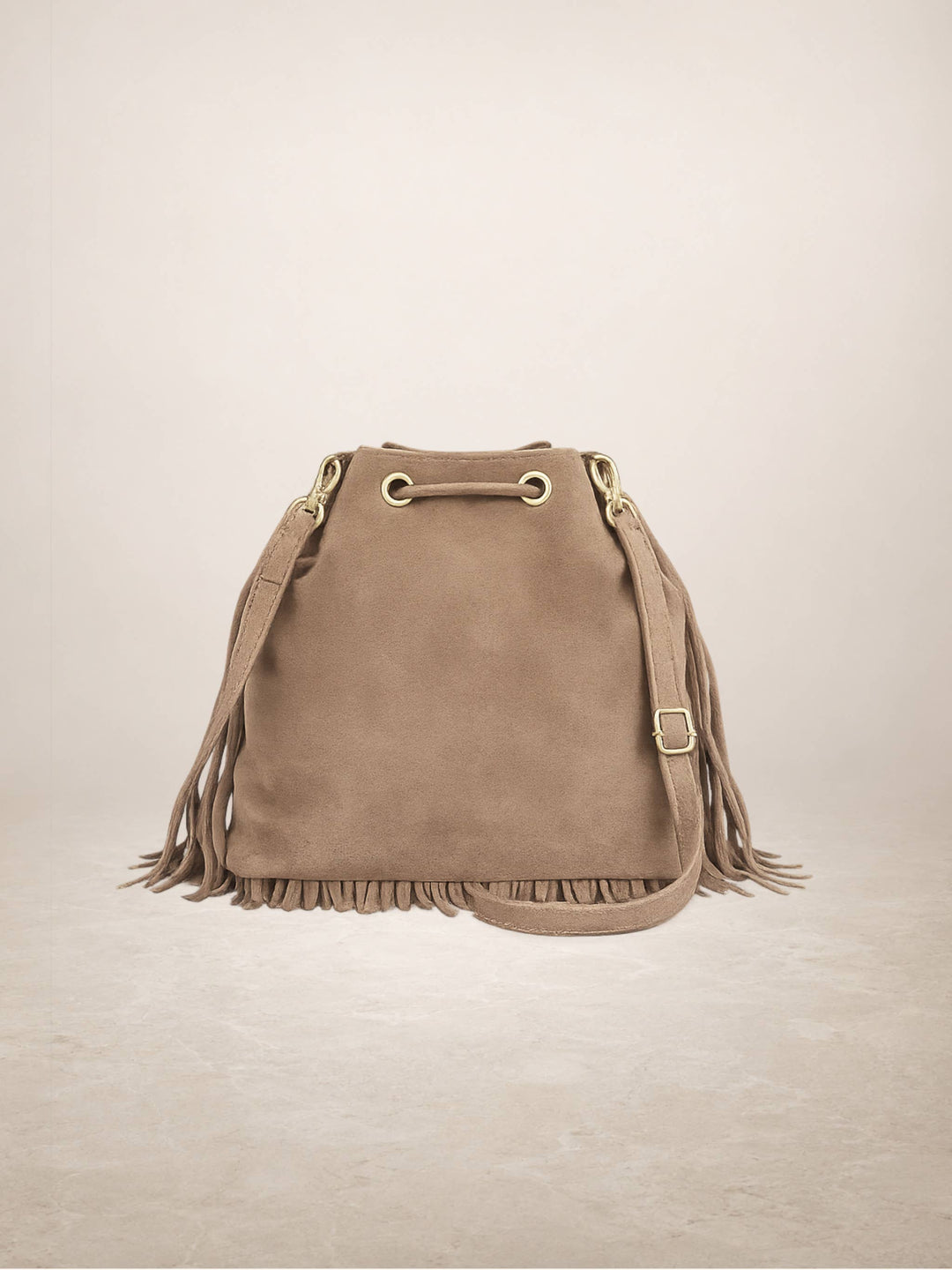 EMANUELA - Suede leather bag 220419
