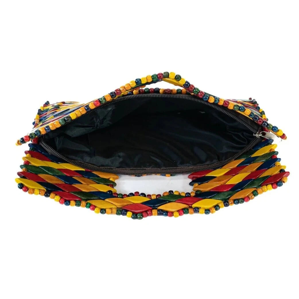 St. Tropez Petite Multicolor Clutch - Brazil