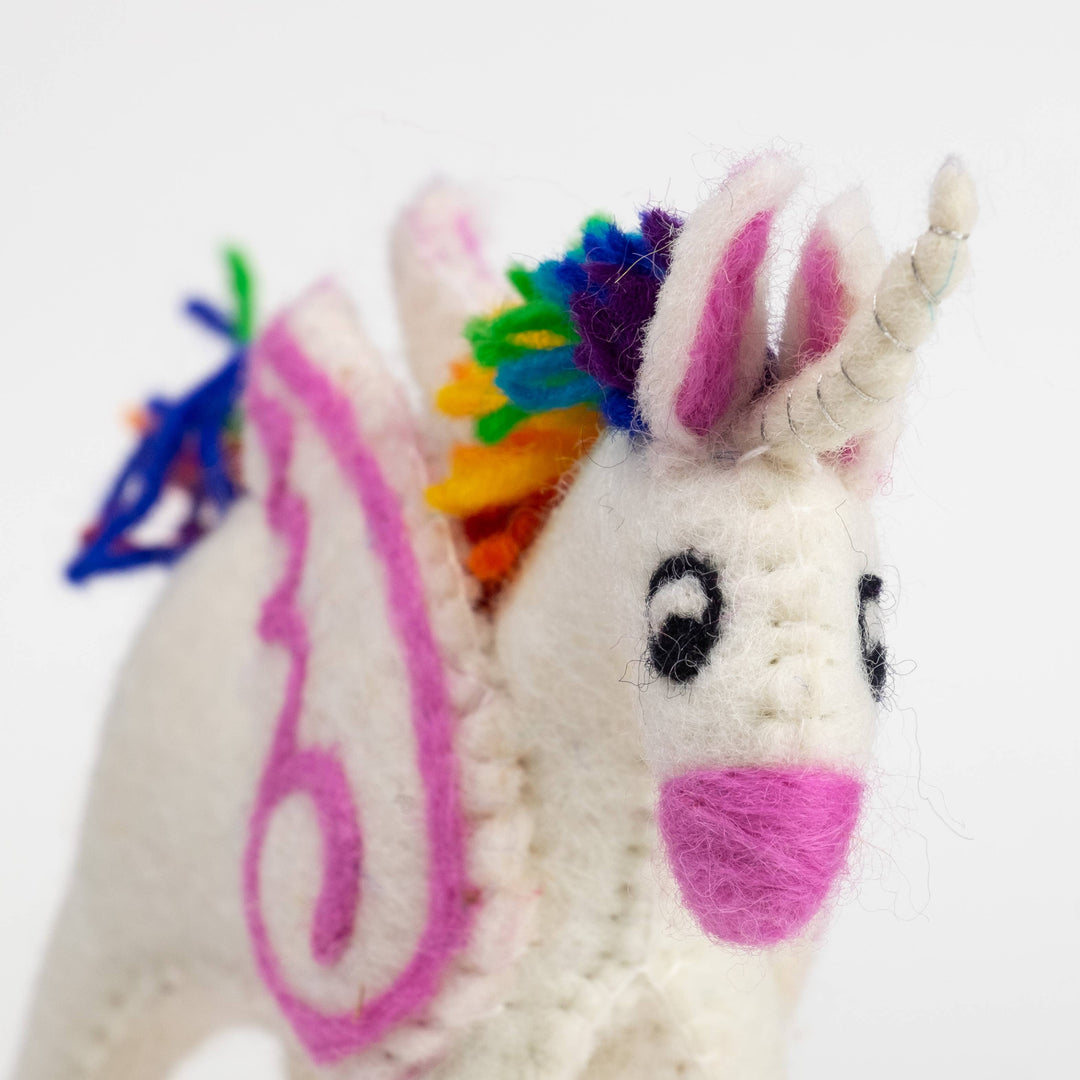 Unicorn - Small Felt Rainbow