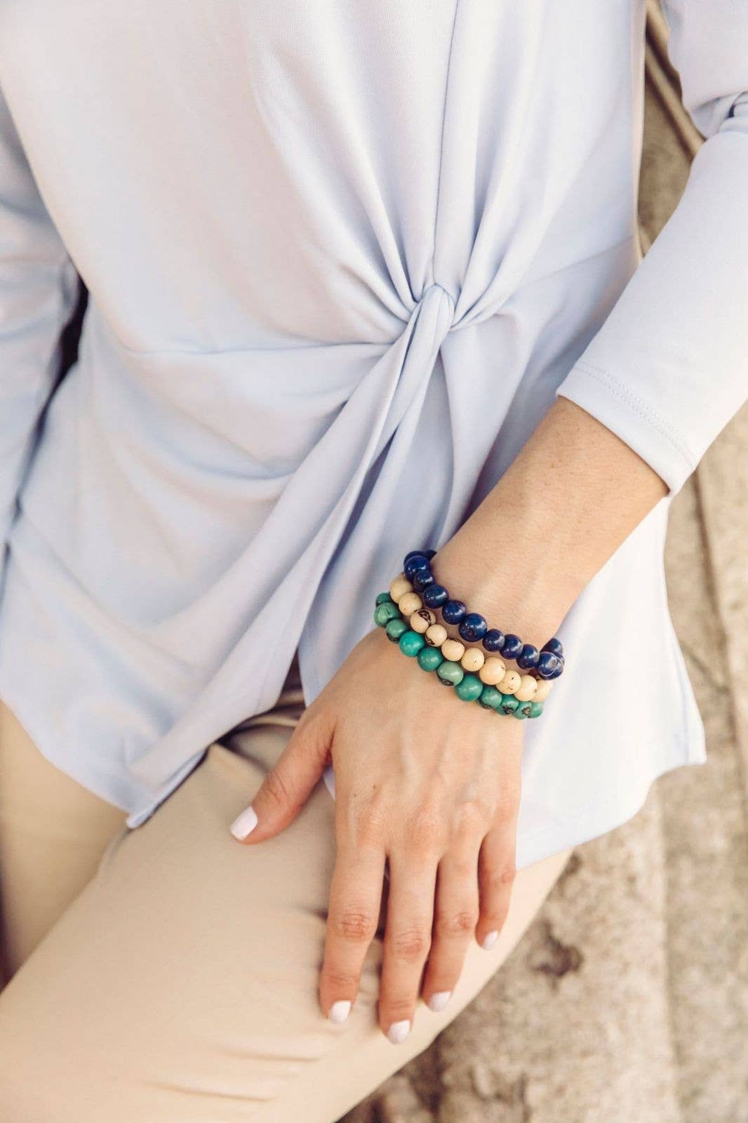 Stackable Acai Bracelet Various Colors - Ecuador