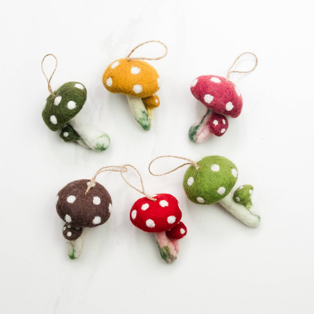 Ornament - Mushrooms, Assorted