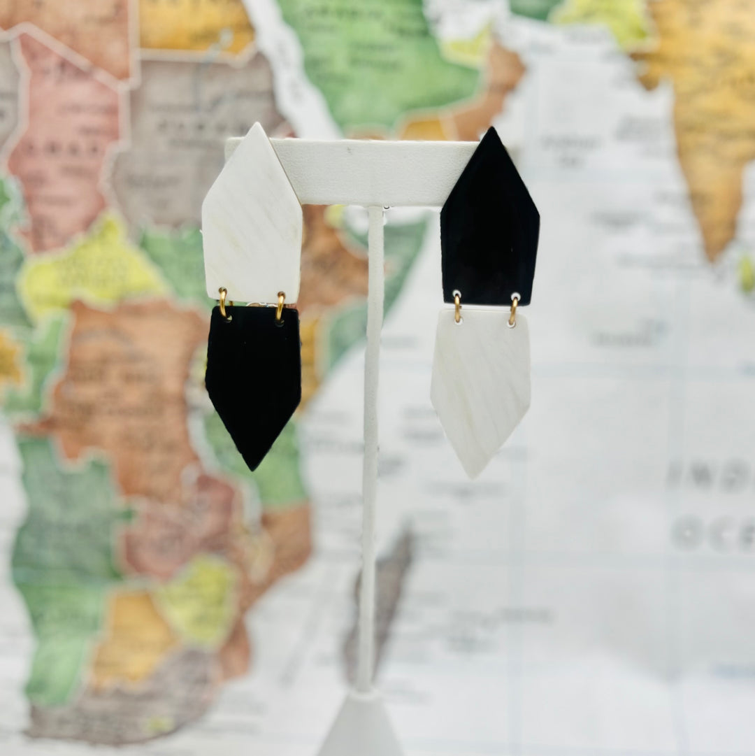 Kinyume Post Earrings - Uganda