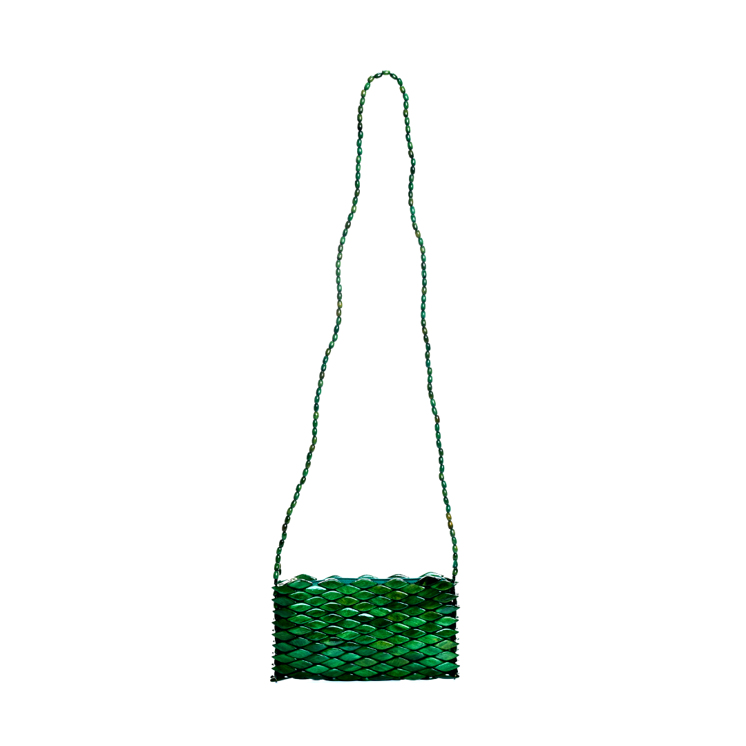 Crossbody Bag Santorini - Emerald Green - Brazil
