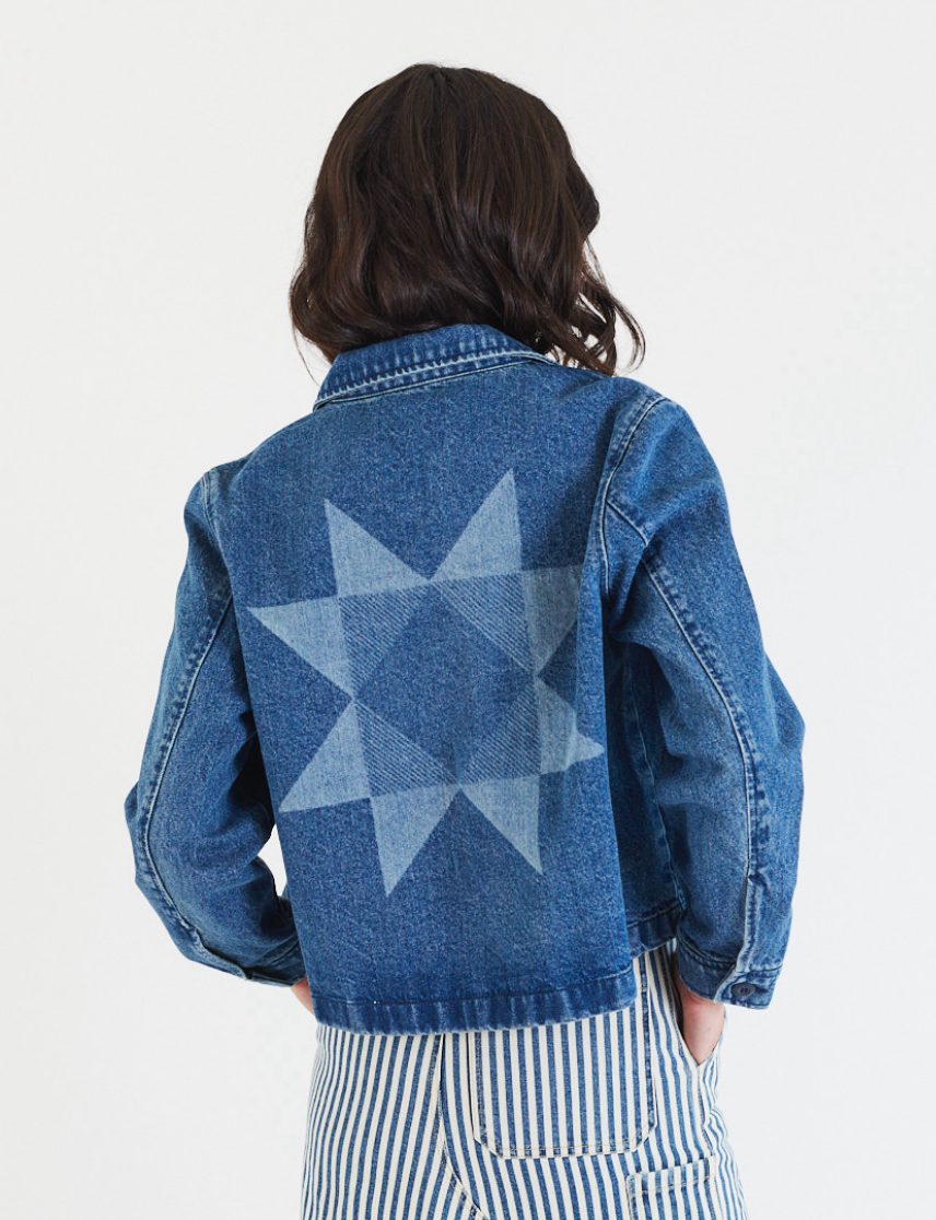 Cottage Denim Shacket