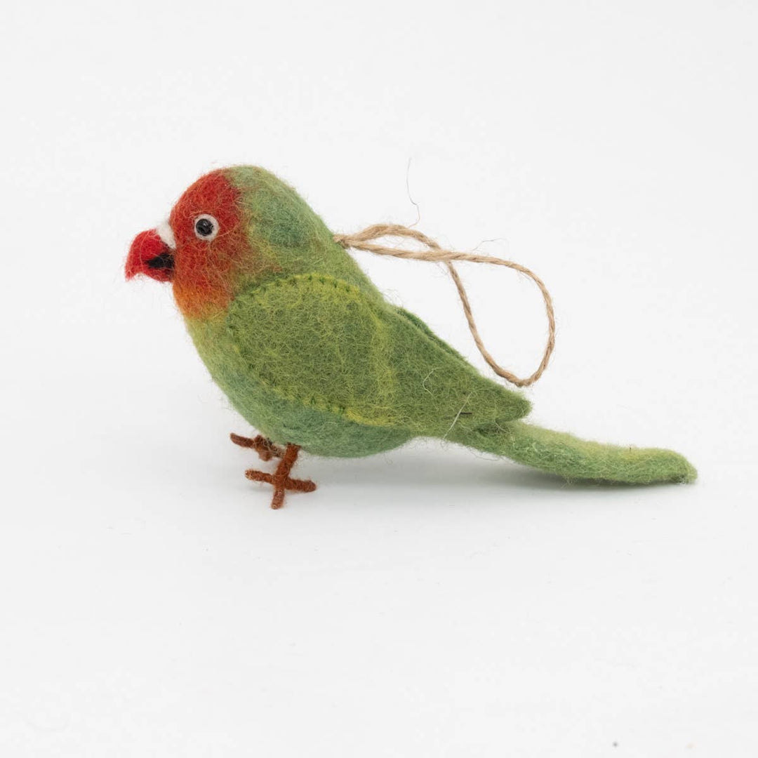 Ornament - Parrot- Love