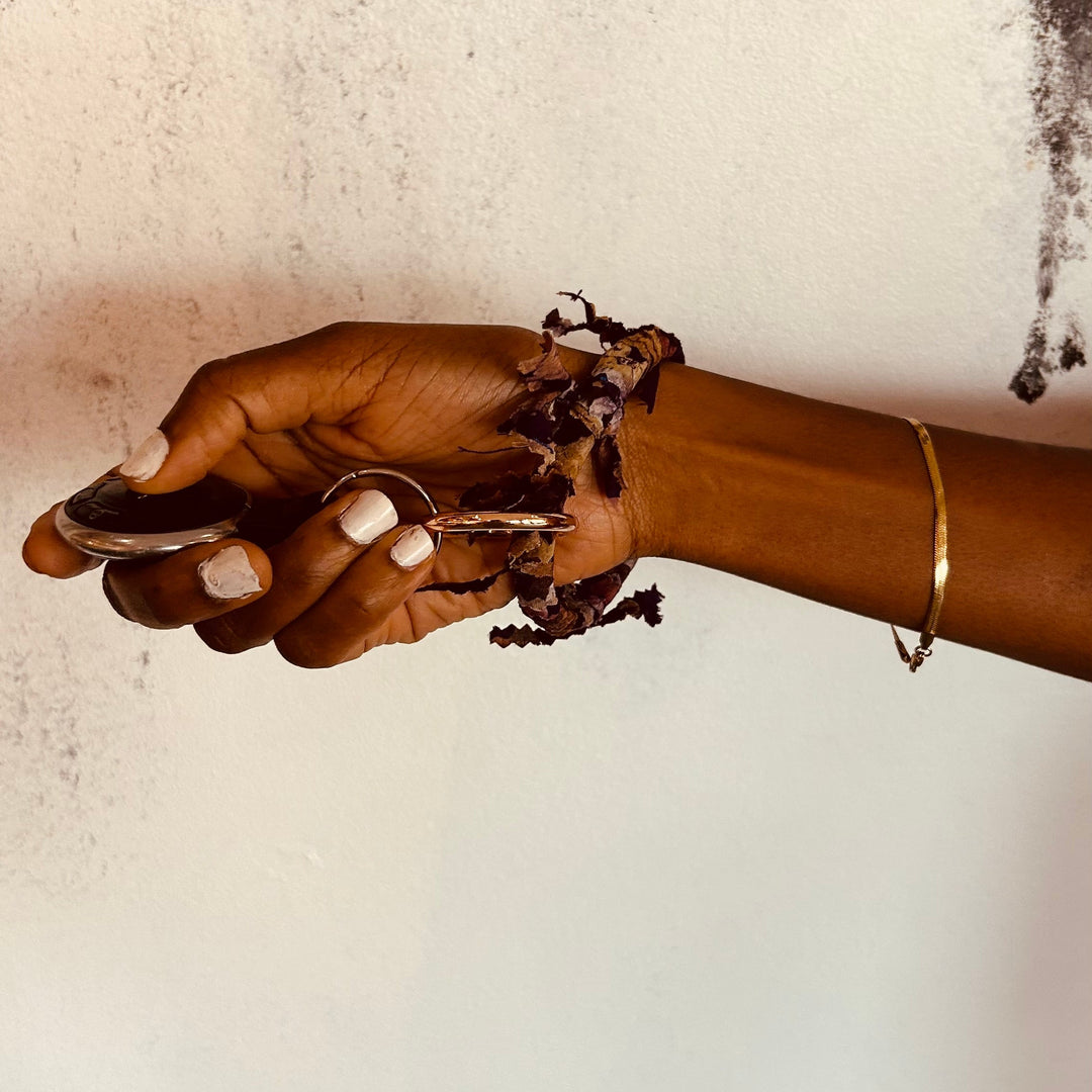 Adire Nigerian Boho Key Chain