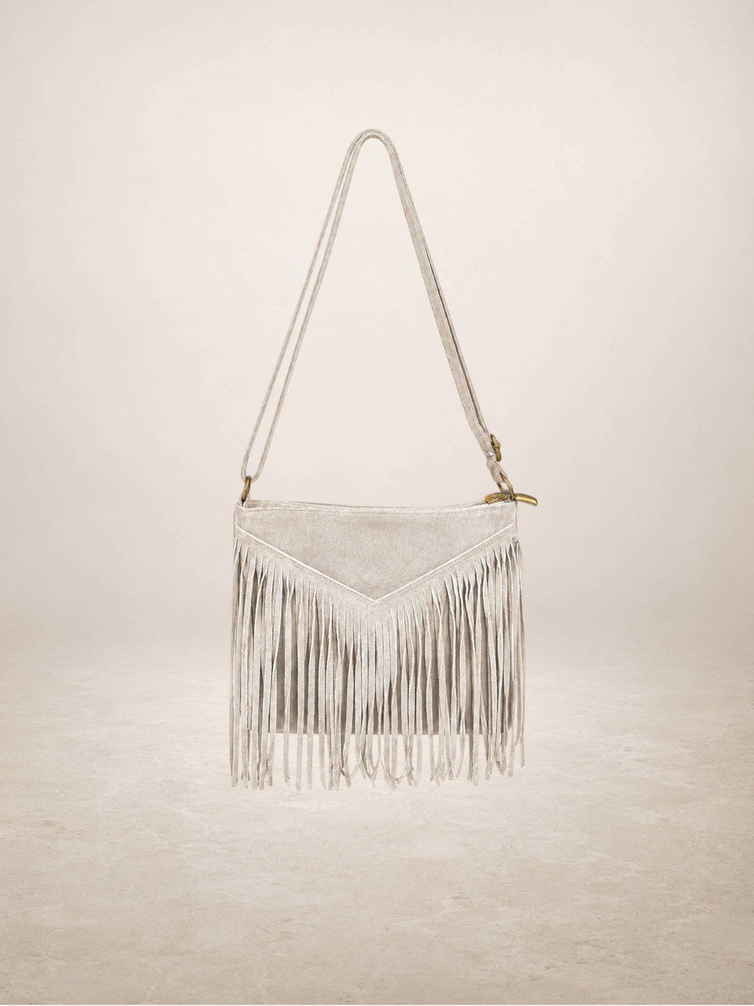 CASCADA V - Suede leather bag